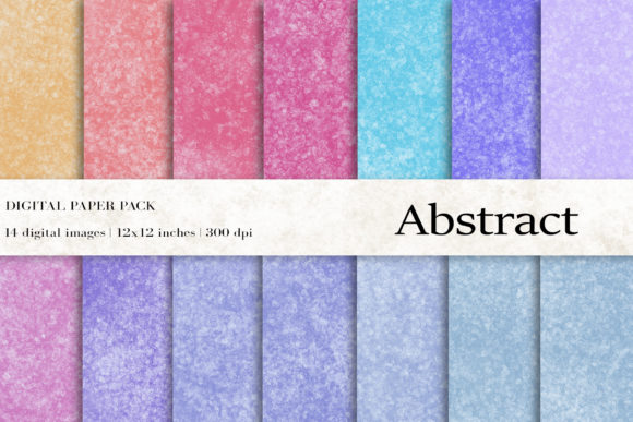 Abstract Watercolor Digital Papers for Real Crafting: A Hands-On Review for Cricut, Silhouette, and Printable Makers