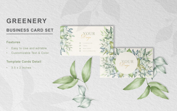 Greenery and Watercolor Business Cards: A Designer’s Real-World Embroidery Review
