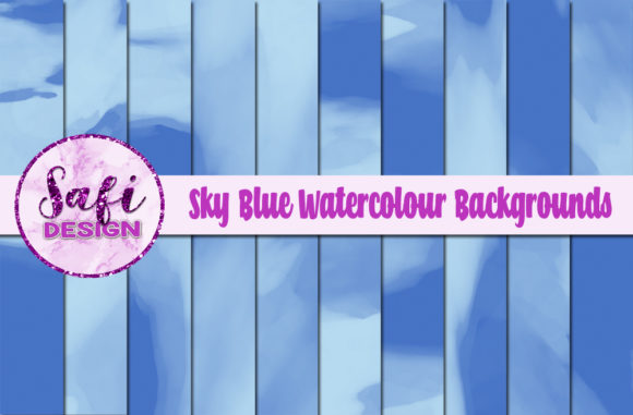 Sky Blue Watercolour Backgrounds: A Designer’s Review for Real Client Projects