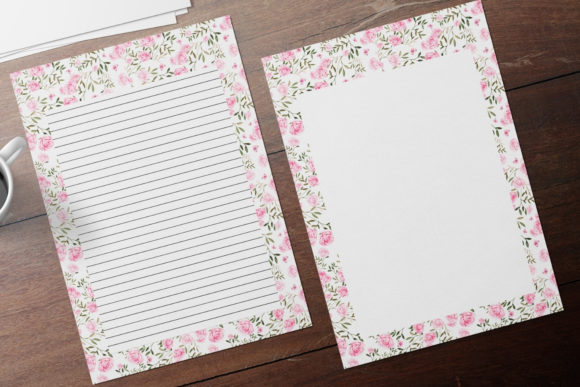 Spring Watercolor Stationery Papers: A Print Templates Review for Brand Designers and Marketers