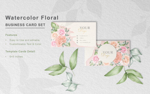 Watercolor Floral Business Card Template Review