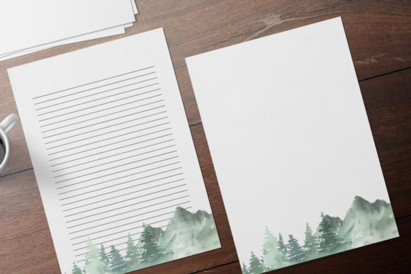 Watercolor Forest Print Templates for Crafters & Handmade Sellers