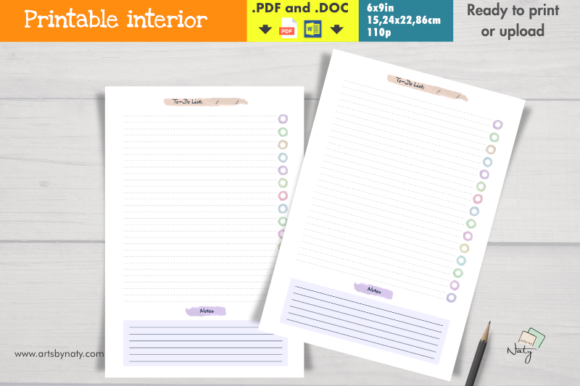 Watercolor Printable to-Do List: A Fresh Kdp Interiors Design for Brand Storytelling