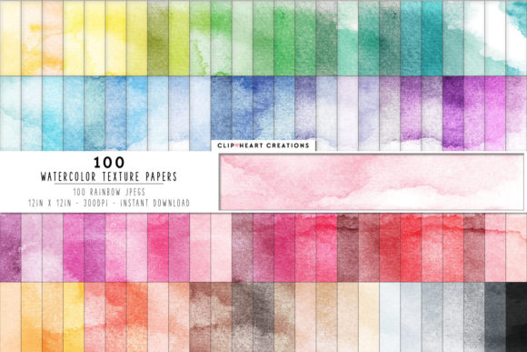 Watercolor Textures for Real Business Branding