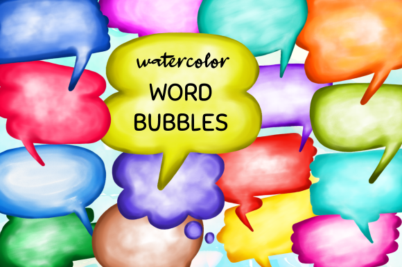 Watercolor Word Bubbles: A Designer’s Real-Use Review